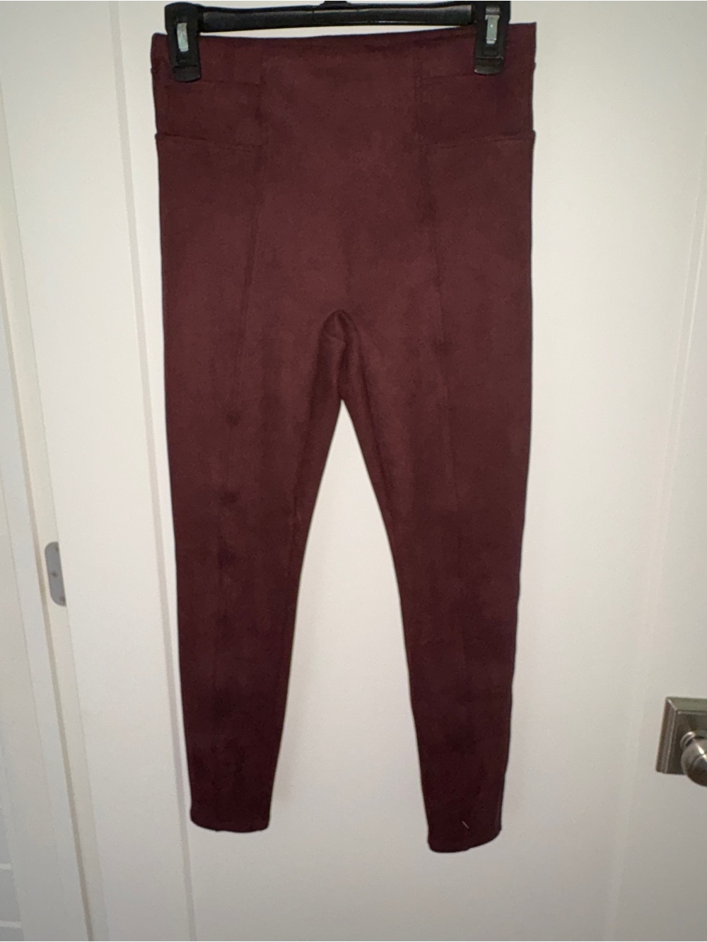NWOT Spanx faux suede high rise leggings sz S 20322Q